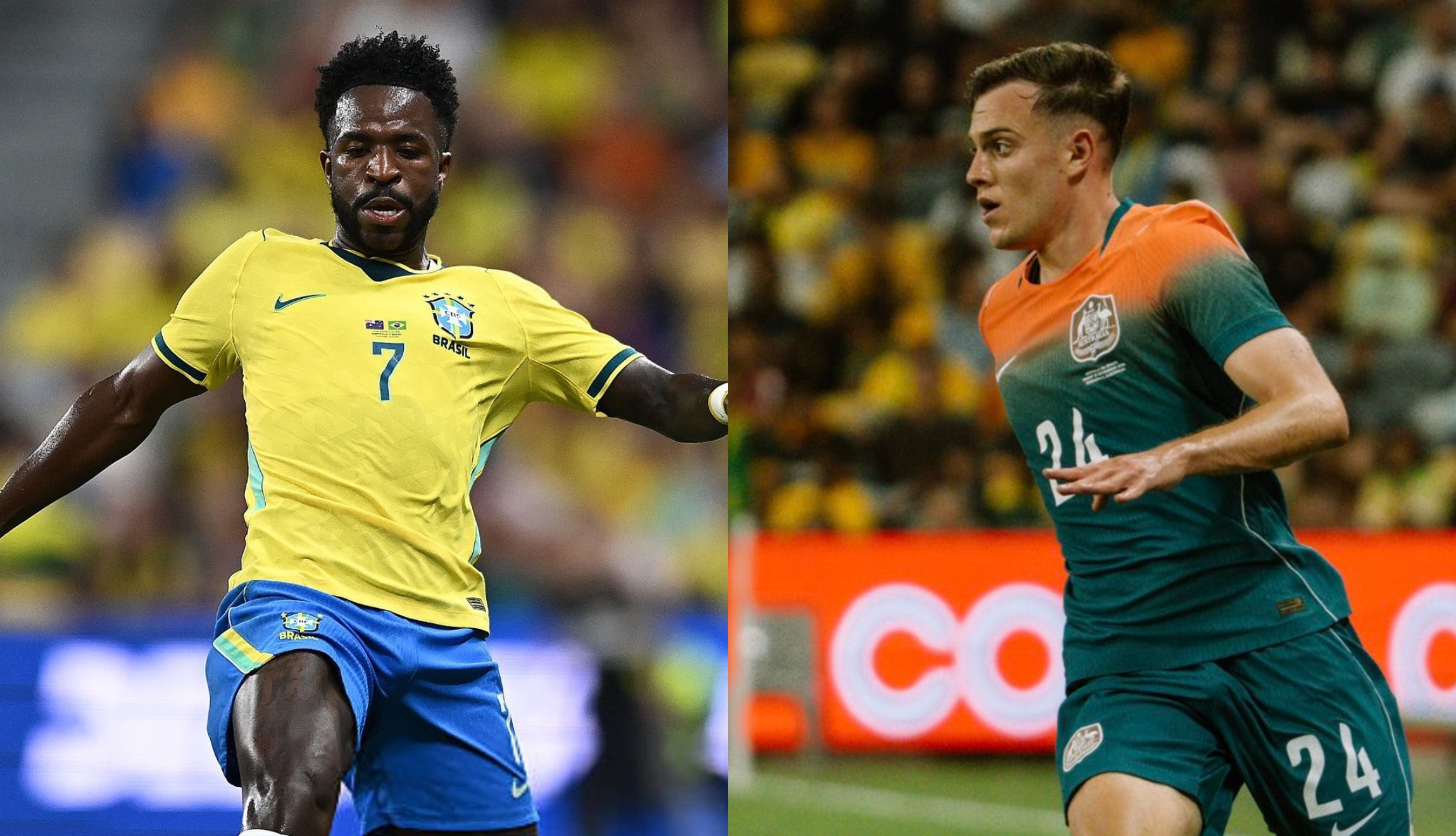Consulta en qué canal transmitirán el amistoso Brasil vs. Australia EN VIVO y EN DIRECTO, este martes 29 de septiembre, en un nuevo amistoso internacional 2026. (Foto: @rotavelsports / @Socceroos
/ Composición Depor)