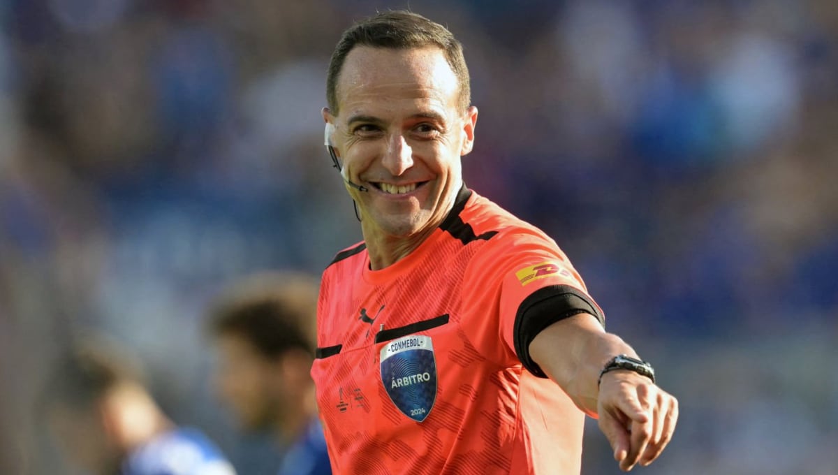 Esteban Ostojich dirigió la última final de la Copa Sudamericana entre Racing y Cruzeiro. (Foto: Getty Images)