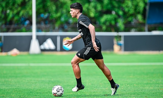 Sporting Cristal sumó su último entrenamiento en La Florida, de cara al debut en la Copa Libertadores. (Foto: Prensa SC)