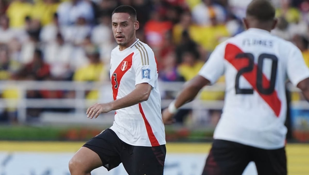 Erick Noriega debutó oficialmente con la Selección Peruana frente a Colombia. (Foto: ITEA Sports)