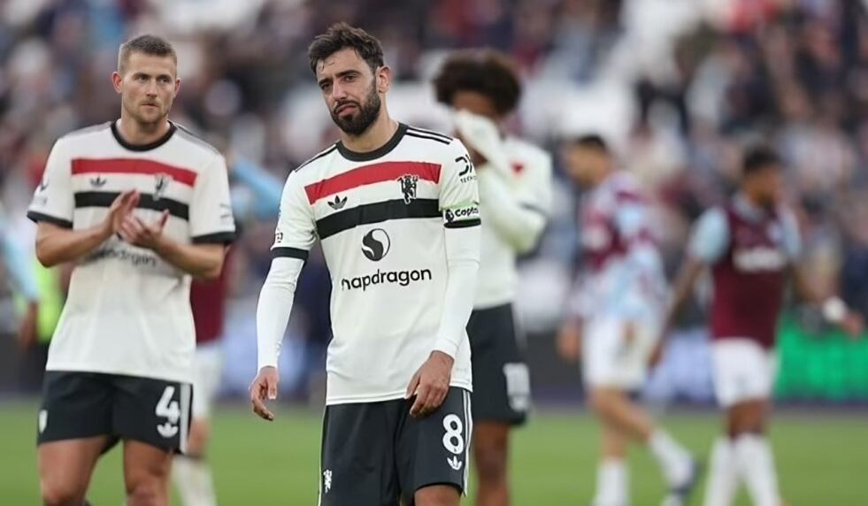 En su último partido, Manchester United perdió 2-1 contra West Ham. (Foto: Getty Images).