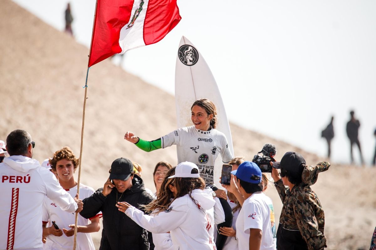 Valentina ganó tres rondas eliminatorias para llegar a la final U14 donde quedaron dos peruanas, una argentina y una ecuatoriana. (Foto: IPD)