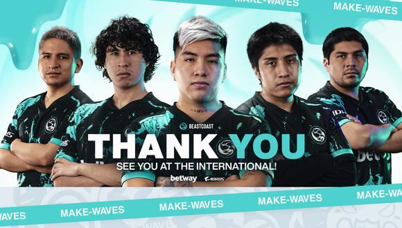 Beastcoast estará en The International. (Foto: Beastcoast)