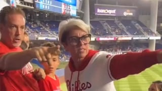 “Karen de los Phillies”: le quita la pelota del jonrón a un niño en su cumpleaños y genera rechazo en redes