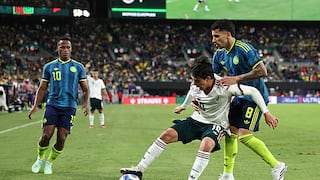Con gol de Gilberto Mora, México empató 1-1 ante Colombia por la fecha FIFA