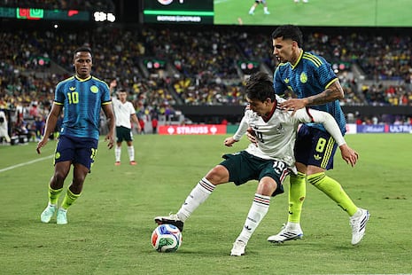 Con gol de Gilberto Mora, México empató 1-1 ante Colombia por la fecha FIFA