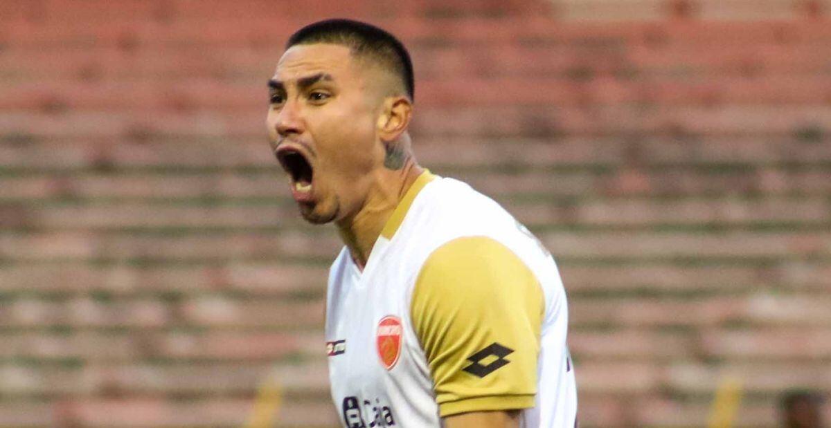 Deza marcó el 1-0 de Sport Huancayo sobre Los Chankas, (Foto: Liga 1)