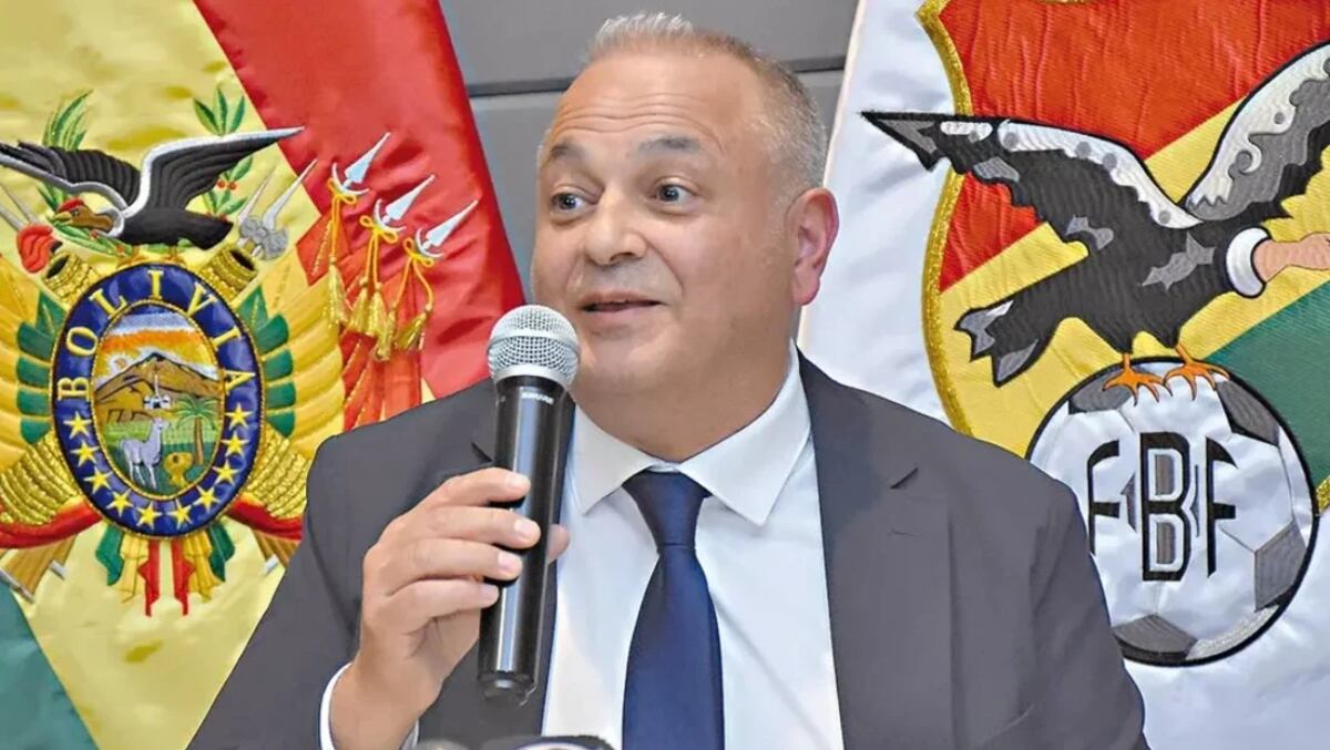 Fernando Costa, presidente de la Federación Boliviana de Fútbol | Foto: APG