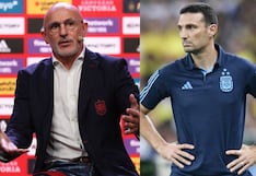 ¡El destino los cruzó otra vez! Scaloni y su especial historia con Luis de la Fuente antes de la final