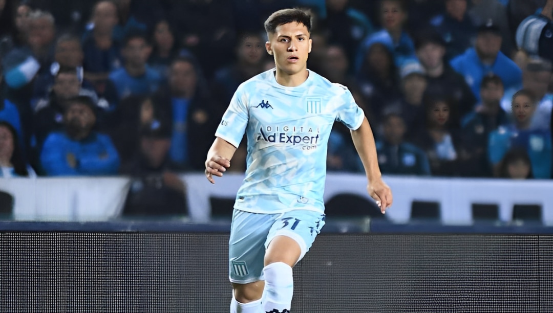Catriel Cabellos disputó siete partidos oficiales en su paso con Racing Club. (Foto: Getty Images)