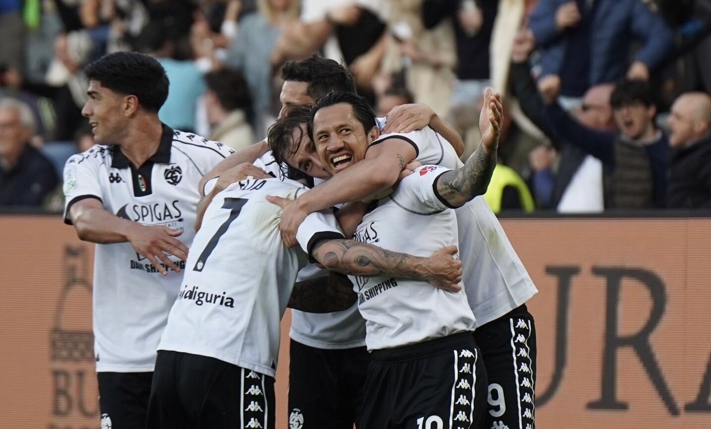 Gianluca Lapadula con el Spezia / Foto: Spezia