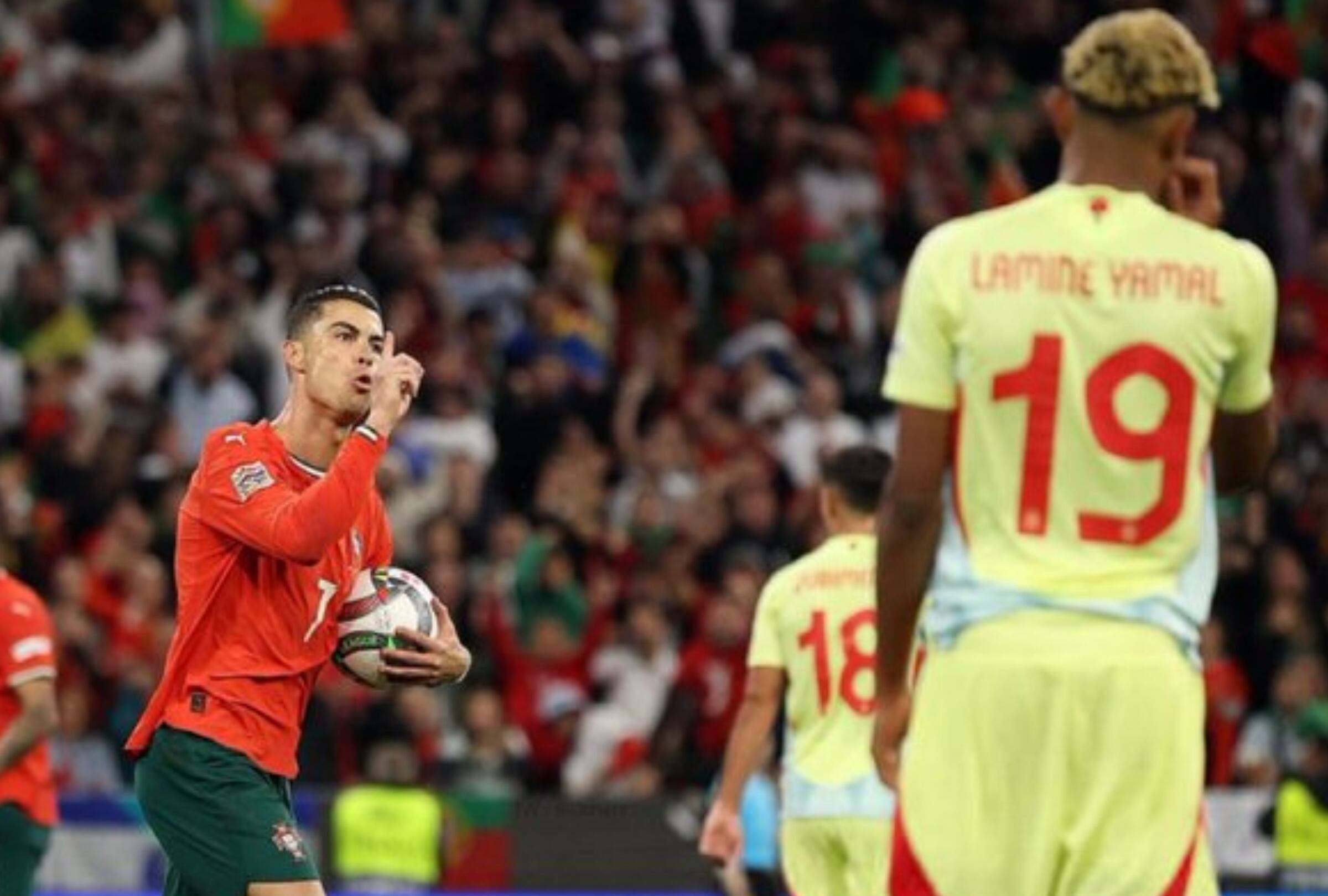 Cristiano Ronaldo volvió a brillar con Portugal a los 40 años (Foto: AFP)