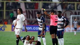 Paolo Guerrero generó la ocasión más clara a favor de Alianza Lima con un tiro libre que pegó en el palo