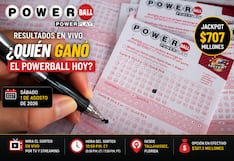 ¿Quién ganó el Powerball hoy en Estados Unidos? Resultados en vivo del jackpot y números ganadores del 1 de agosto