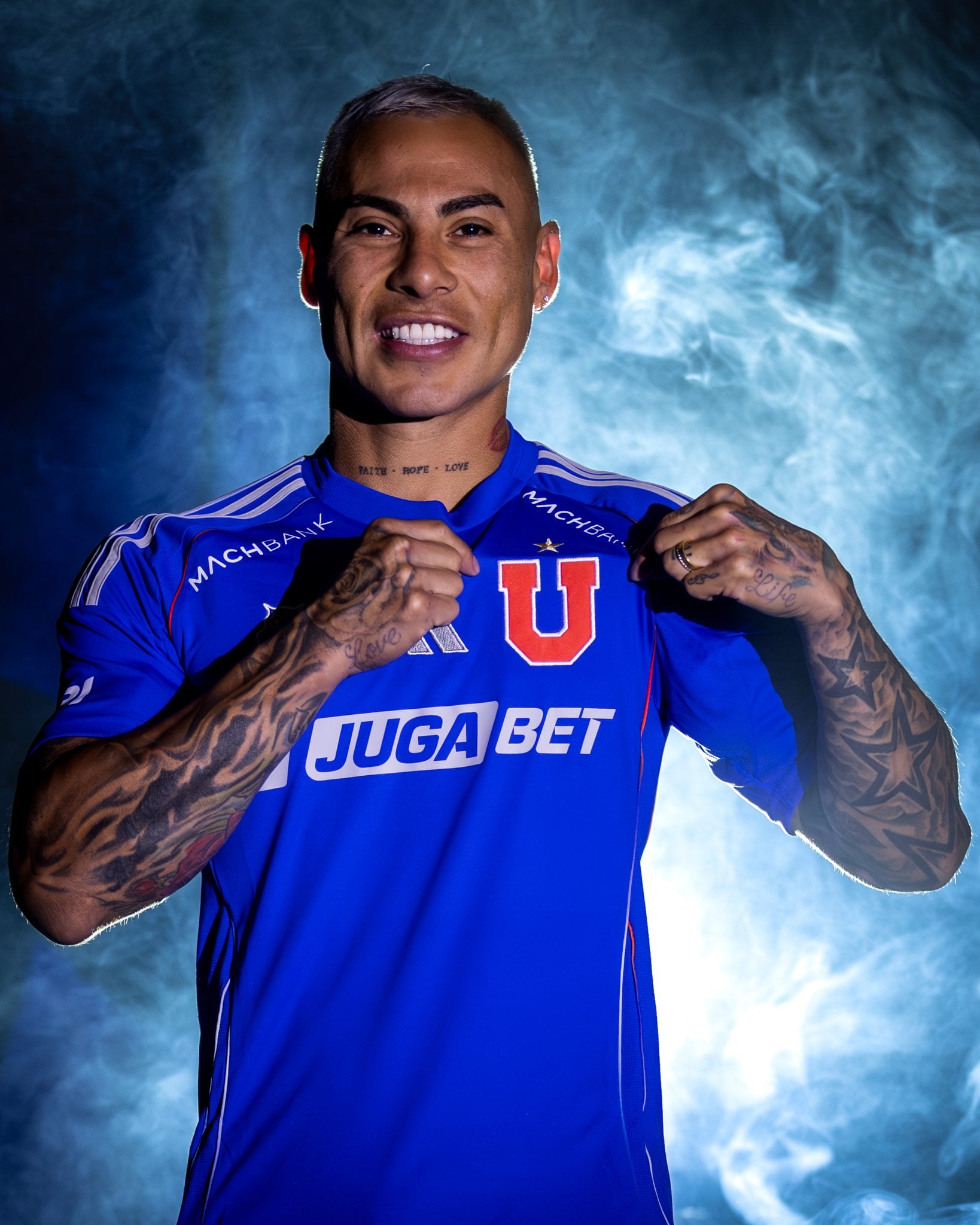 Universidad de Chile anunció a Eduardo Vargas como refuerzo para 2026. (Foto: Universidad de Chile)