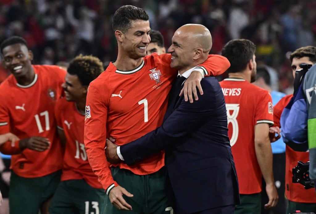 Roberto Martínez fue entrenador de Cristiano Ronaldo en la Selección de Portugal. (Foto: AFP)