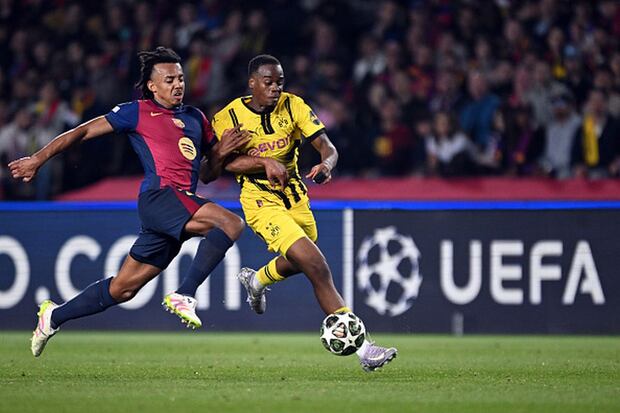 FC Barcelona y Borussia Dortmund chocan por la vuelta de cuartos de final de la UEFA Champions League, en Alemania. (Foto: Getty Images)