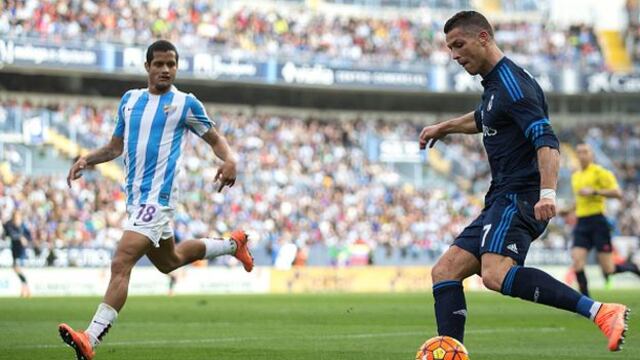 Real Madrid empató 1-1 con el Málaga y complica sus chances de campeonar
