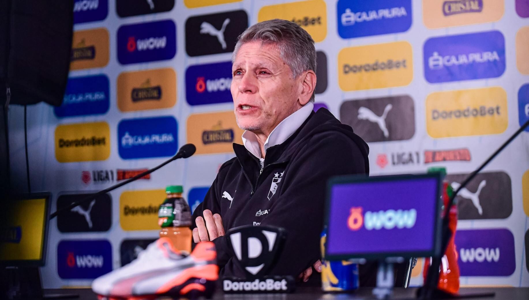 Paulo Autuori destacó el rendimiento de sus jugadores pese a la derrota ante Universitario. (Foto: Sporting Cristal)