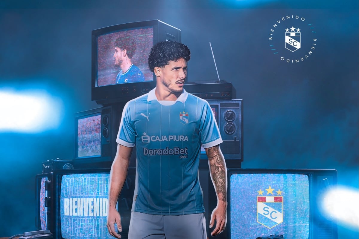 Cristiano da Silva es nuevo refuerzo de Sporting Cristal. (Redes sociales Sporting Cristal)