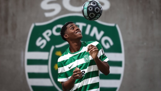 Víctor Guzmán tiene 19 años y juega en Sporting de Lisboa. (Foto: Sporting de Lisboa)