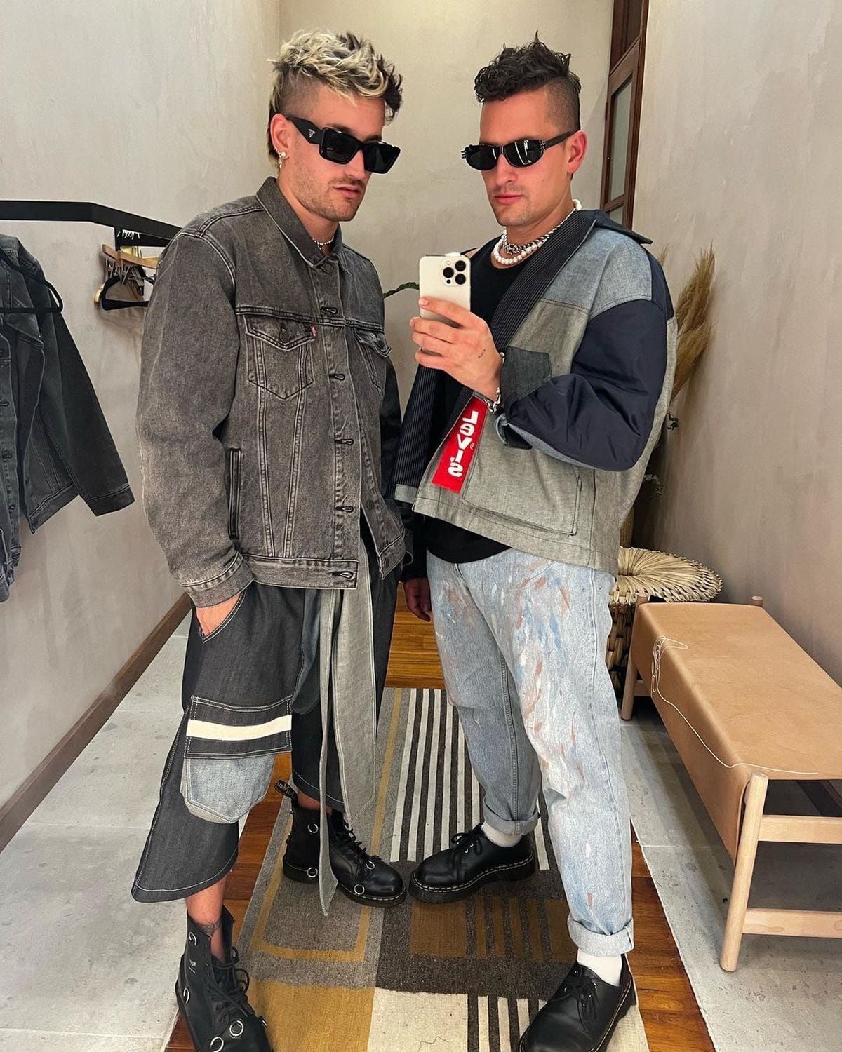 Ricky junto a su hermano Mau, con quien forma un dúo desde 2011 (Foto: Ricky Montaner / Instagram)