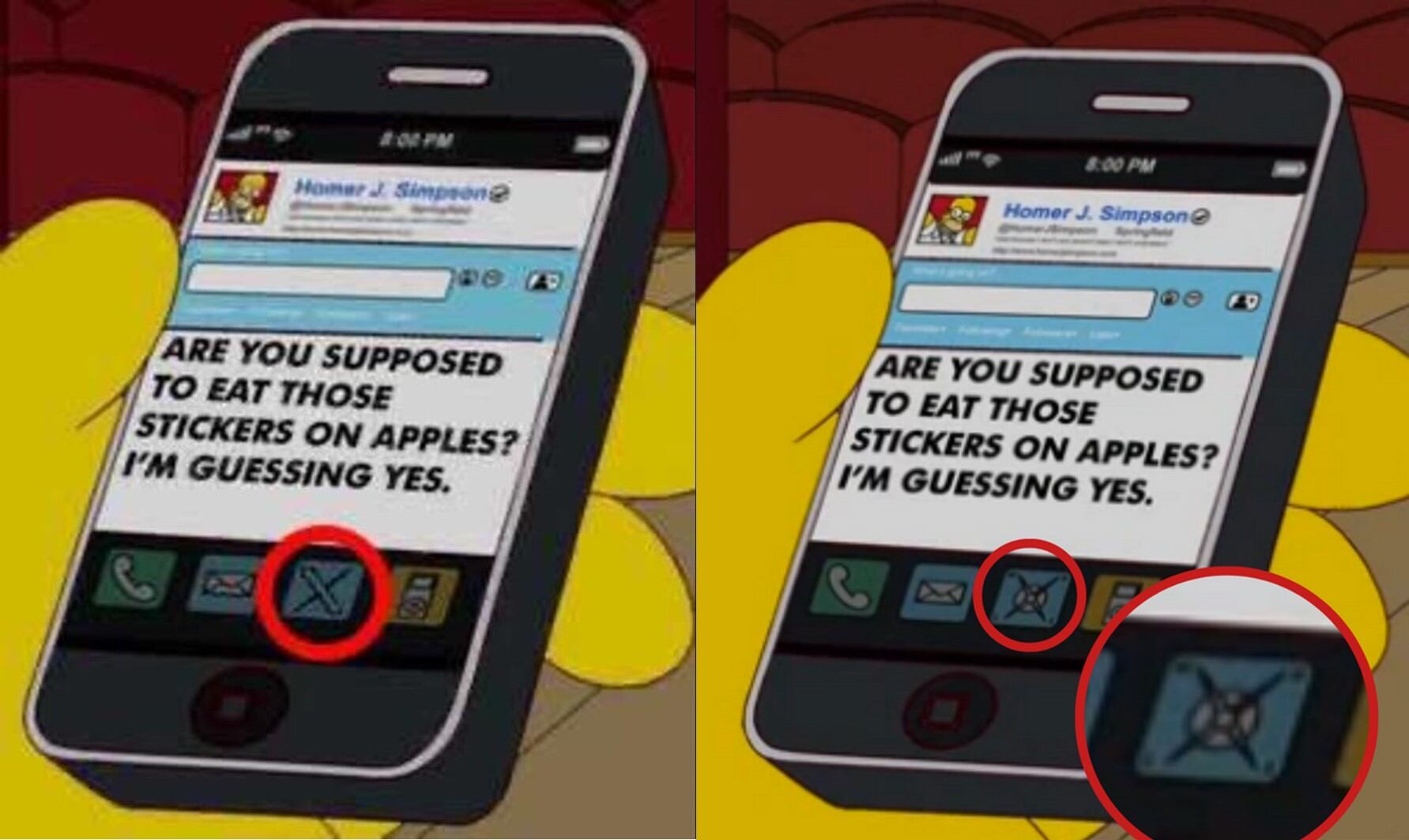 A la derecha se puede ver la foto real, mientras que la izquierda es la que se estaba compartiendo en redes sociales. Foto: QORE