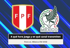 ¿A qué hora juega y en qué canal transmiten Perú vs. México EN VIVO hoy por amistoso FIFA 2026?
