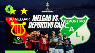 Melgar vs. Deportivo Cali: apuestas, horarios y canales TV para ver el partido por la Copa Sudamericana