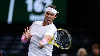 ¡Buen debut! Rafael Nadal derrotó a Adrian Mannarino en su primer partido en el Masters 1000 de París