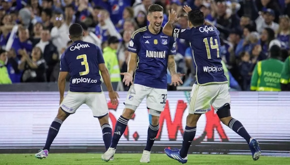 Millonarios venció a Junior por la Superliga Betplay 2024. (Foto: RCN)