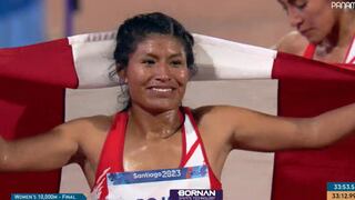 ¡Otra medalla de oro para Perú! Luz Mery Rojas ganó en atletismo en Santiago 2023