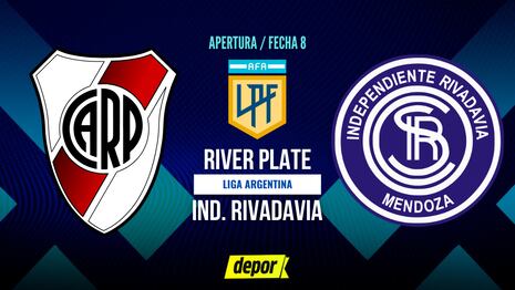 Ver hoy: River vs. Independiente Rivadavia EN VIVO vía ESPN y TNT Sports
