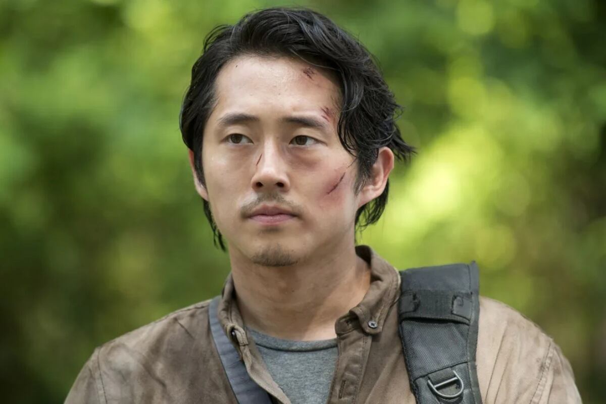 Steven Yeun, que interpretó a Glenn Rhee en "The Walking Dead", se reunió con el director de "Thunderbolts" (Foto: AMC)