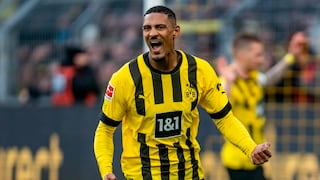 ¡Un guerrero! Sébastien Haller marcó su primer gol con el Dortmund tras superar un cáncer