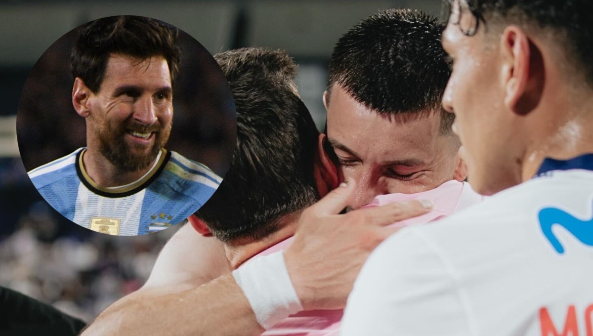 Alan Cantero recordó cuando enfrentó a Lionel Messi en la Tarde Blanquiazul 2026. (Foto: Alianza Lima / Getty Images)