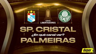 Canal para ver Cristal vs. Palmeiras por la fase de grupos de la Copa Libertadores