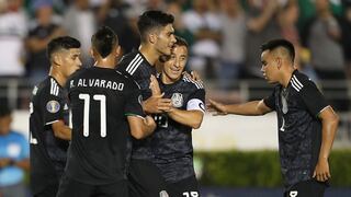 México goleó a Cuba con 'hat-trick' de Antuna en el inicio de la Copa de Oro 2019