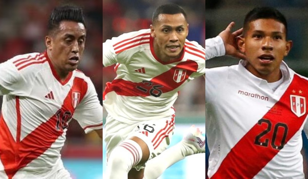 Cueva, Flores, Reyna y Lora no integran la lista oficial de Perú. (Foto: Composición)