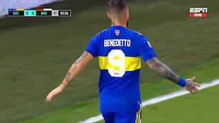 Golpe tempranero: gol de Dario Benedetto para el 1-0 de Boca vs. Barracas por Copa de la Liga [VIDEO]