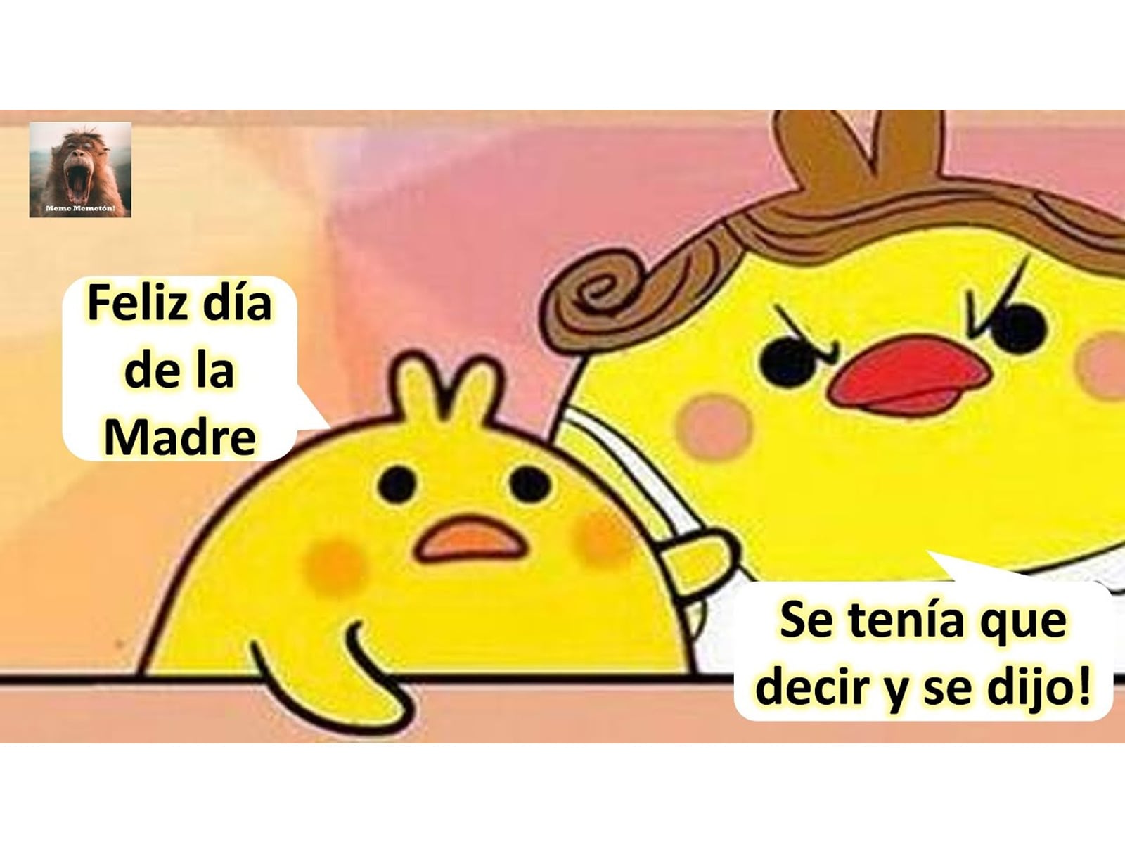 WHATSAPP | El meme de los pollitos también no debe faltar. (Foto: Memegenerator)