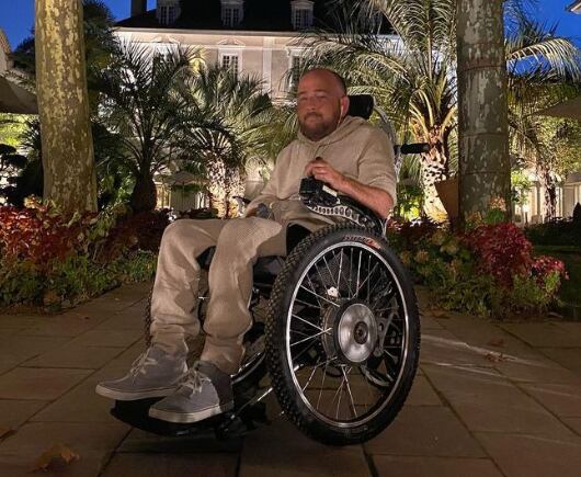 David Holmes sufrió un grave accidente en 2009 (Foto: David Holmes / Instagram)