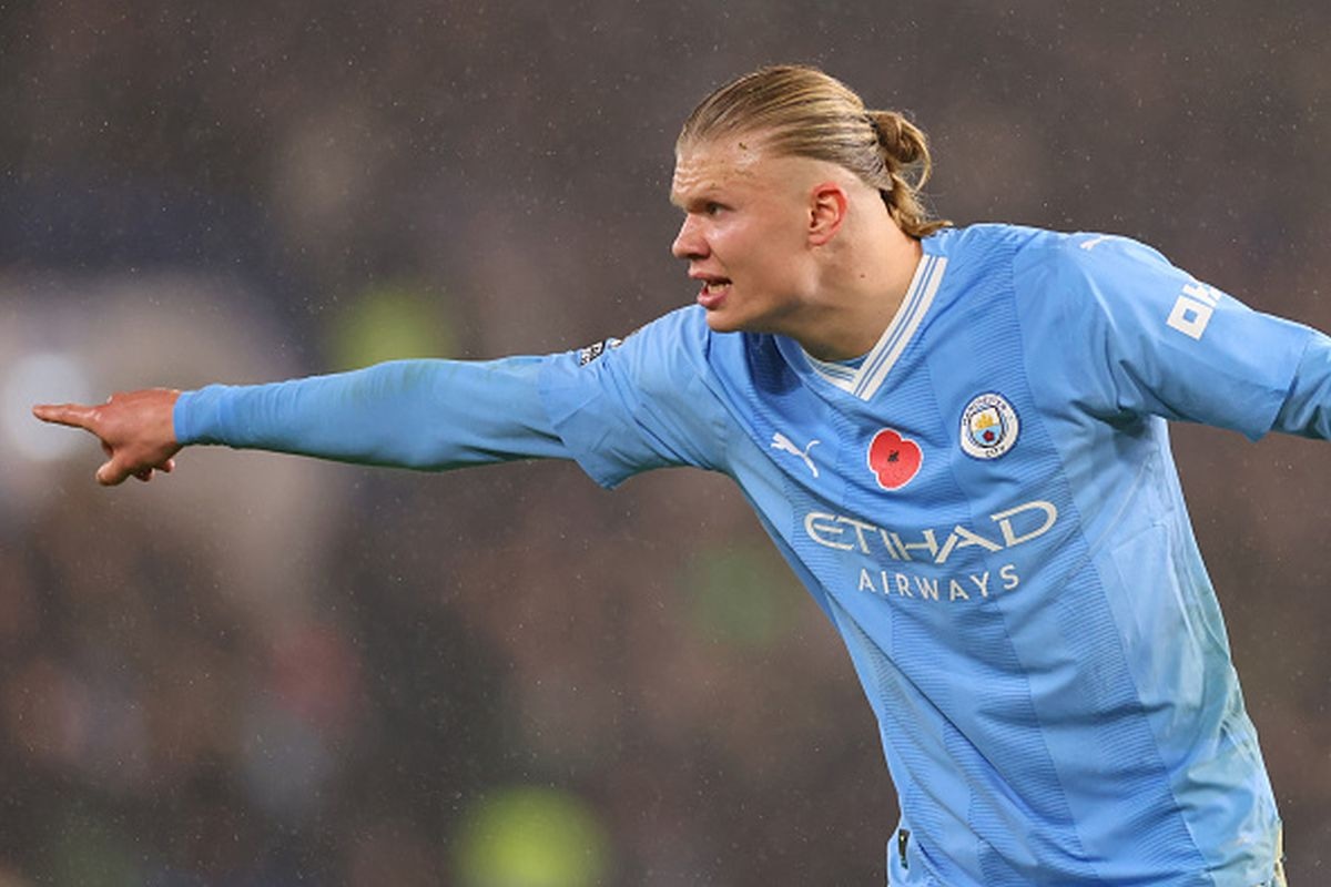 Erling Haaland tiene contrato con el Manchester City hasta mediados de 2027. (Foto: Getty Images)