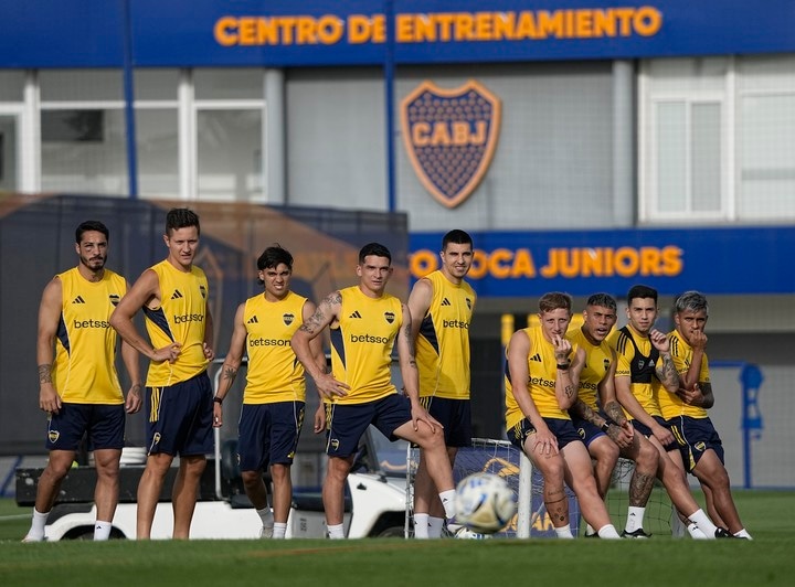 Boca Juniors arrancó pretemporada en Ezeiza. (Foto: Javier Garcia Martino - Prensa CABJ)