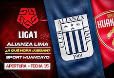 Horarios de TV confirmados de Alianza Lima vs. Sport Huancayo por Torneo Apertura 2025