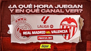 ¿En qué canales ver y a qué hora juegan Real Madrid vs Valencia?