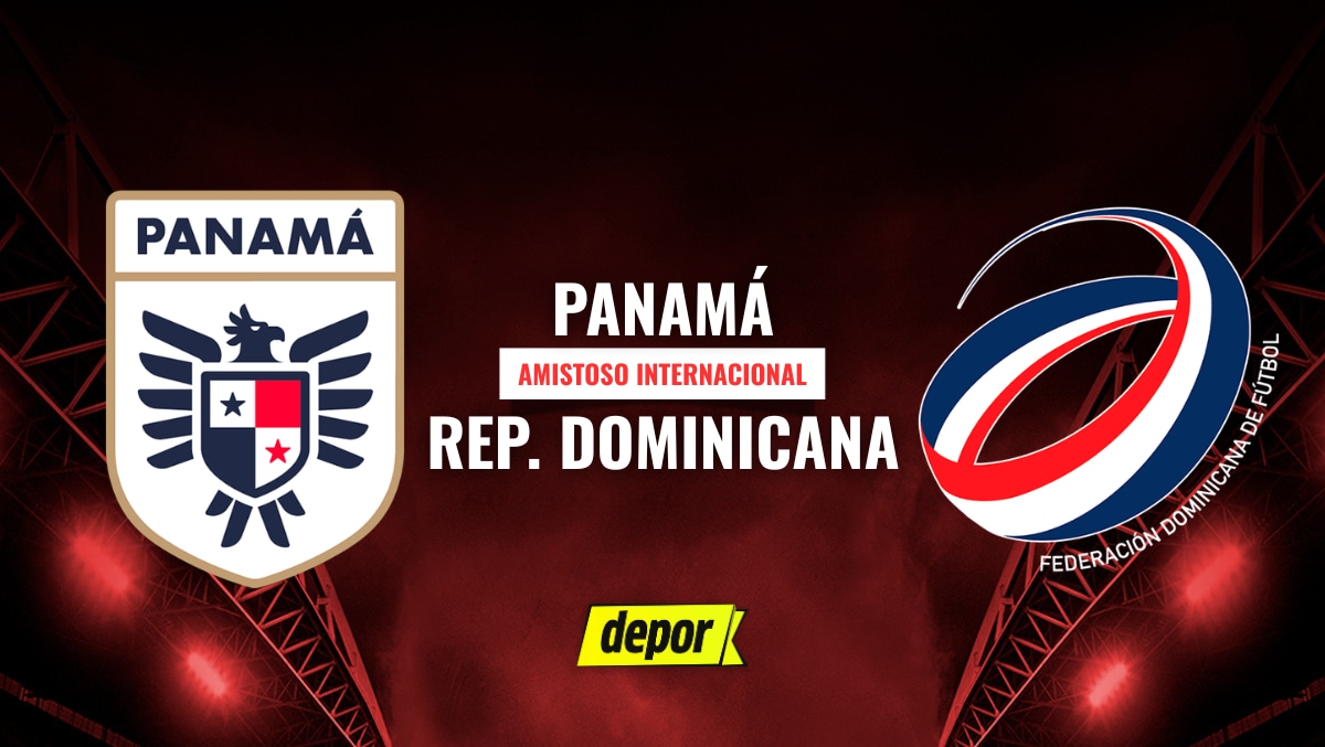 Panamá vs. República Dominicana en amistoso internacional. (Diseño: Depor)