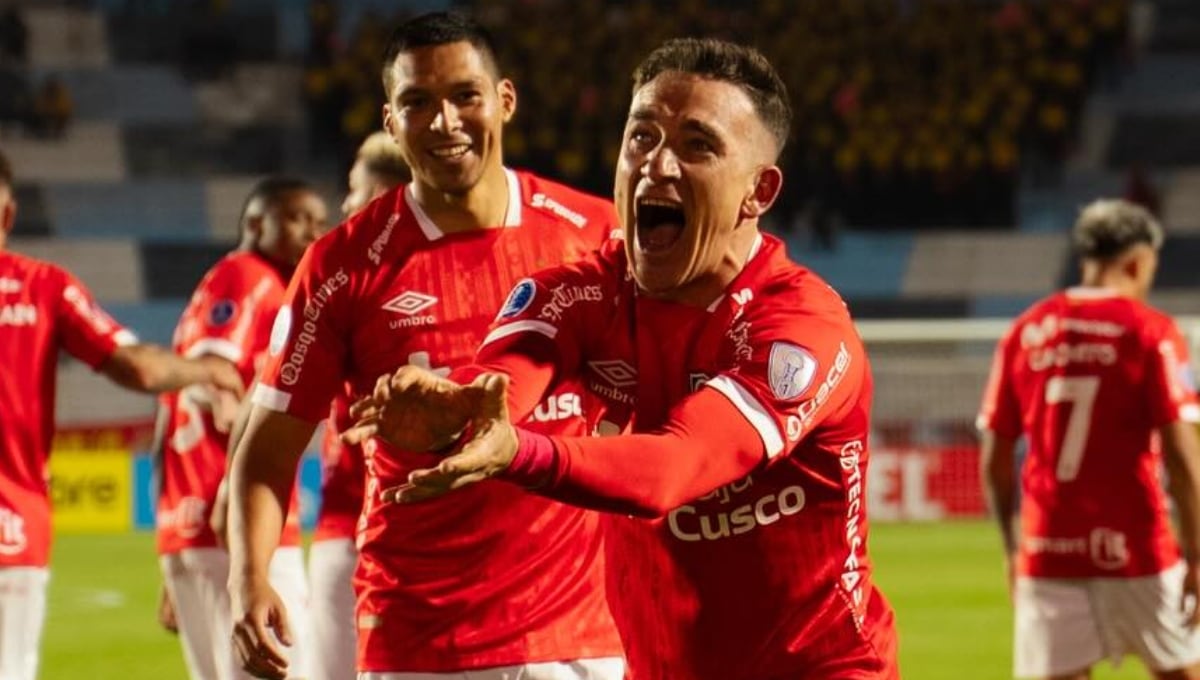 Cienciano venció por 1-0 a Atlético Mineiro con gol de Neri Bandiera. (Foto: Cienciano)