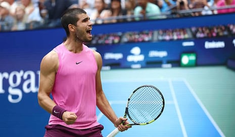 Carlos Alcaraz vs. Novak Djokovic (3-0): sets, video y resumen por el US Open 2025