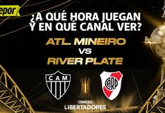 En qué canal ver Atlético Mineiro vs. River Plate por la Copa Libertadores